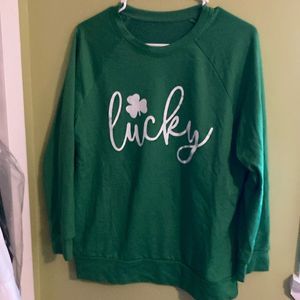 St Patrick’s day long sleeve shirt size M